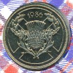 Великобритания, 2 фунта (1986 г.)