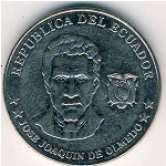 Ecuador, 25 centavos, 2000