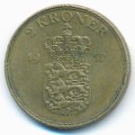 Denmark, 2 kroner, 1956–1959