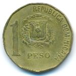 Dominican Republic, 1 peso, 1991–1992