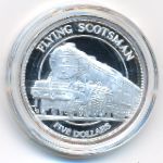 Теркс и Кайкос, 5 долларов (1996 г.)