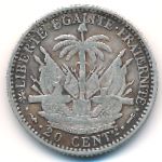 Haiti, 20 centimes, 1881–1895