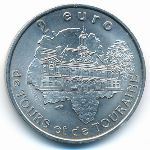 Франция., 2 евро (1997 г.)