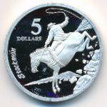 Australia, 5 dollars, 1996