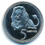 Родезия., 5 центов (2018 г.)