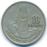 Guatemala, 10 centavos, 1965–1970