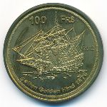Остров Европа, 100 франков (2012 г.)