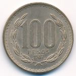 Chile, 100 pesos, 1981–1987