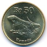Индонезия, 50 рупий (1991–1998 г.)
