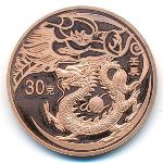 Китай., 30 юаней (2012 г.)