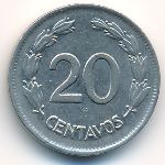 Ecuador, 20 centavos, 1937