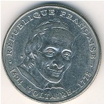 France, 5 francs, 1994
