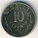 Mexico, 10 centavos, 1898–1905