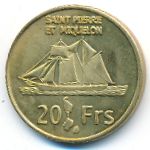 Сен-Пьер и Микелон, 20 франков (2013 г.)