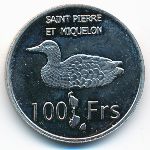 Сен-Пьер и Микелон., 100 франков (2013 г.)
