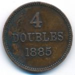 Guernsey, 4 doubles, 1864–1911
