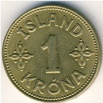 Исландия, 1 крона (1940 г.)