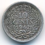Суринам, 10 центов (1941–1943 г.)