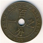 Французский Индокитай, 1 цент (1922–1923 г.)
