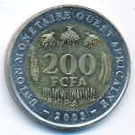 Западная Африка, 200 франков (2003–2010 г.)