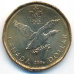 Canada, 1 dollar, 2006