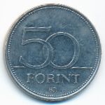 Hungary, 50 forint, 2012–2021
