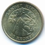 Denmark, 20 kroner, 2005