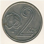 ЧСФР, 2 кроны (1991–1992 г.)