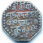 Ассам, 1 рупия (1696–1714 г.)