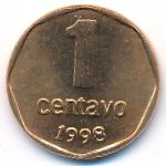 Аргентина, 1 сентаво (1993–2000 г.)