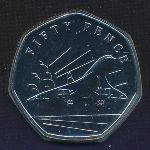 Guernsey, 50 pence, 2019