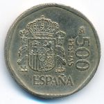 Spain, 500 pesetas, 1987–1990
