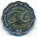 Сингапур, 5 долларов (2000 г.)