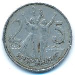 Эфиопия, 25 центов (1977 г.)