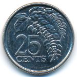 Тринидад и Тобаго, 25 центов (2017 г.)