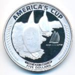 Американское Самоа, 5 долларов (1988 г.)