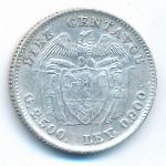 Колумбия, 10 сентаво (1911–1942 г.)
