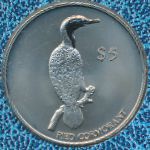 New Zealand, 5 dollars, 2000