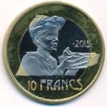 Остров Мари-Галант, 10 франков (2015 г.)