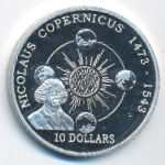 Cook Islands, 10 dollars, 1992