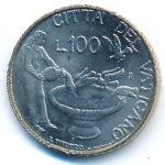 Vatican City, 100 lire, 1997