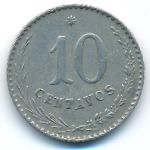 Paraguay, 10 centavos, 1900–1903