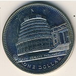 New Zealand, 1 dollar, 1978