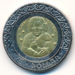 Индейская резервация Санта-Изабел, 5 долларов (2012 г.)