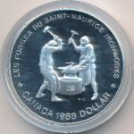 Canada, 1 доллар (1988 г.)