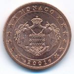 Монако, 2 евроцента (2001–2005 г.)
