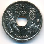 Испания, 25 песет (1999 г.)