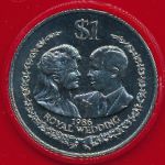 Острова Кука, 1 доллар (1986 г.)