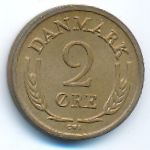Denmark, 2 эре (1963 г.)