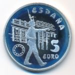 Испания., 5 евро (1998 г.)